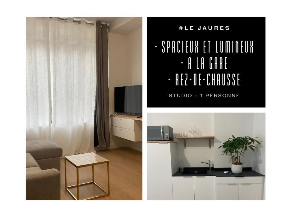 #Le Jaures - Studio A La Gare - Neuf Et Lumineux บรีฟ-ลา-เกยยาร์ด ภายนอก รูปภาพ